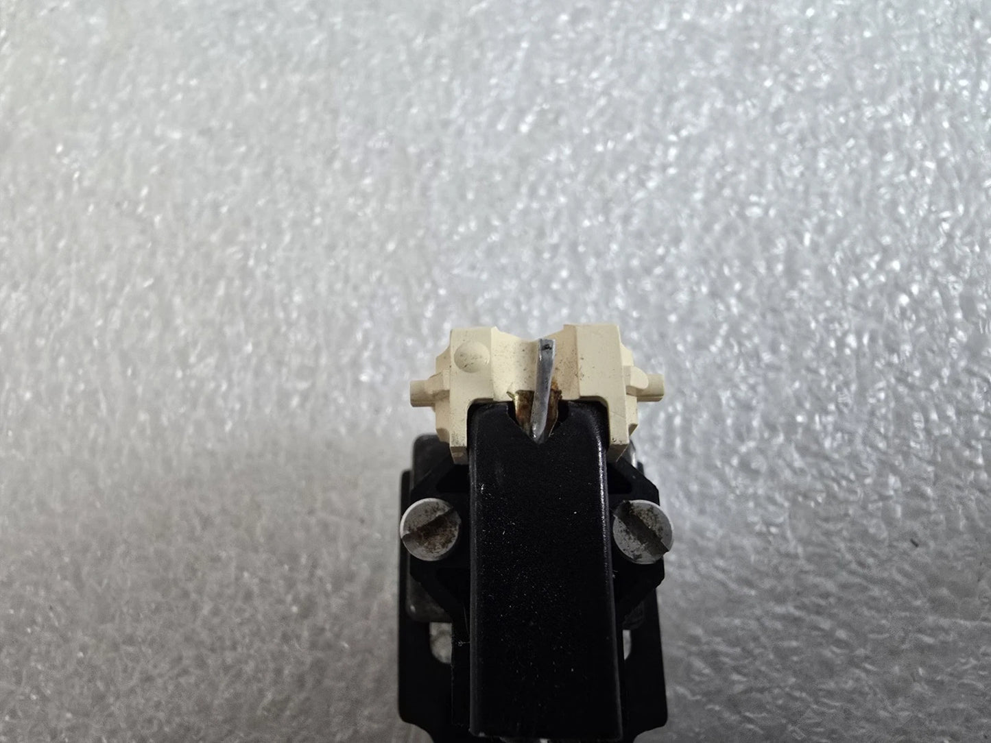 Technics Headshell Original + Shure M44-7 Cartridge. Slight Bent Stylus. Vg...