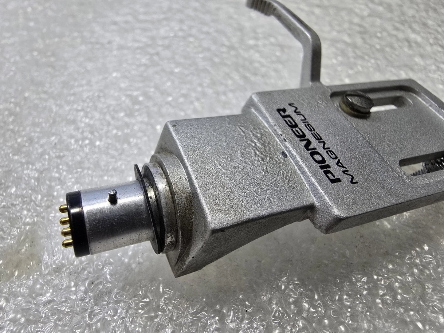 Pioneer PL-630 Magnesium Headshell – Original Japan – Silver – Lightweight...