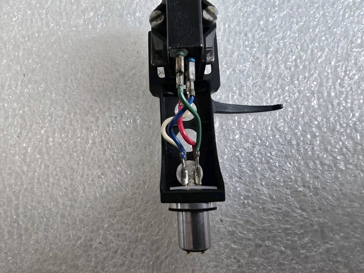 Technics Headshell Original + Shure M44-7 Cartridge. Slight Bent Stylus. Vg...
