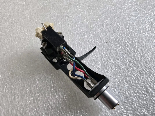 Technics Headshell Original + Shure M44-7 Cartridge. Slight Bent Stylus. Vg...