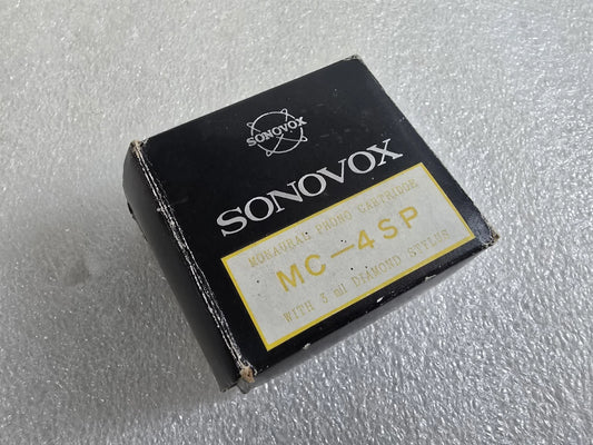 (RARE) Sonovox MC-4SP . Original Cartridge & Box Manual