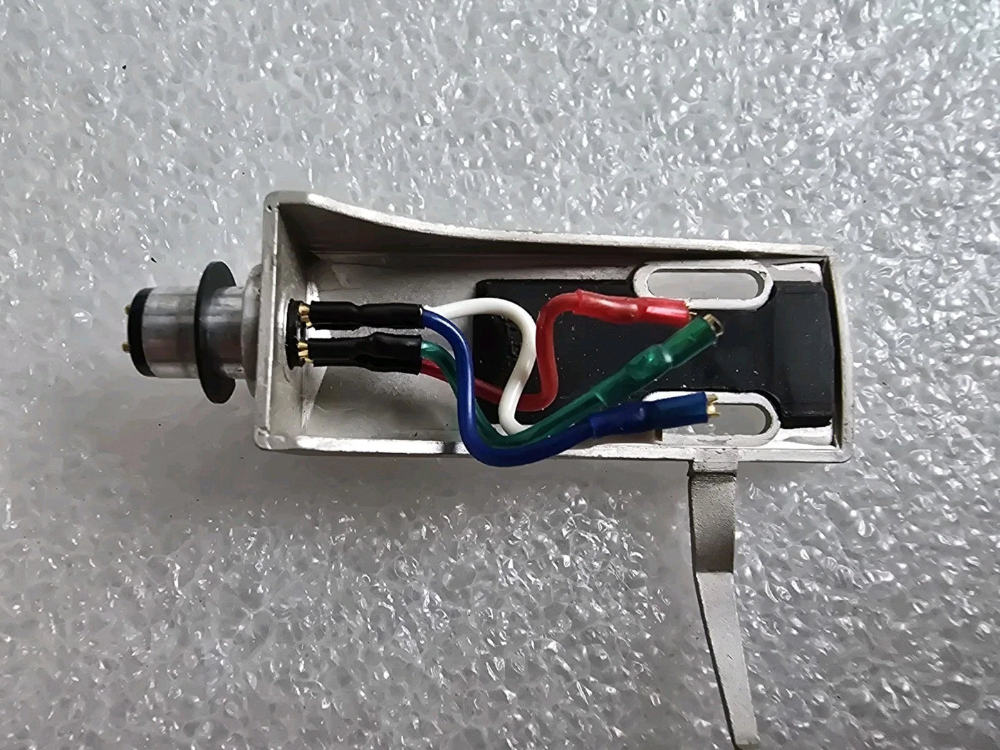 Denon PCL-4 Grey Headshell With Wires.