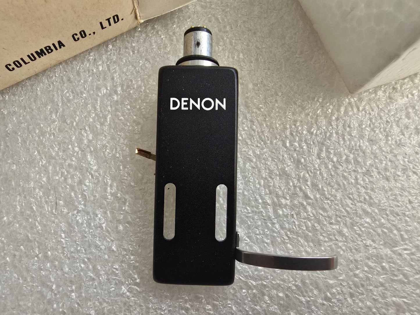 Denon PCL-3 Headshell Excellent Condition with Original Box & Hinges Japan