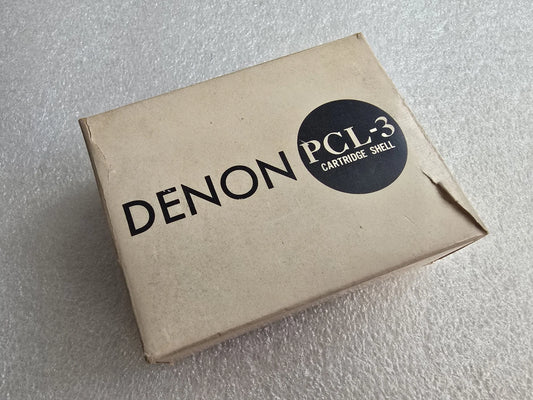 Denon PCL-3 Headshell Excellent Condition with Original Box & Hinges Japan