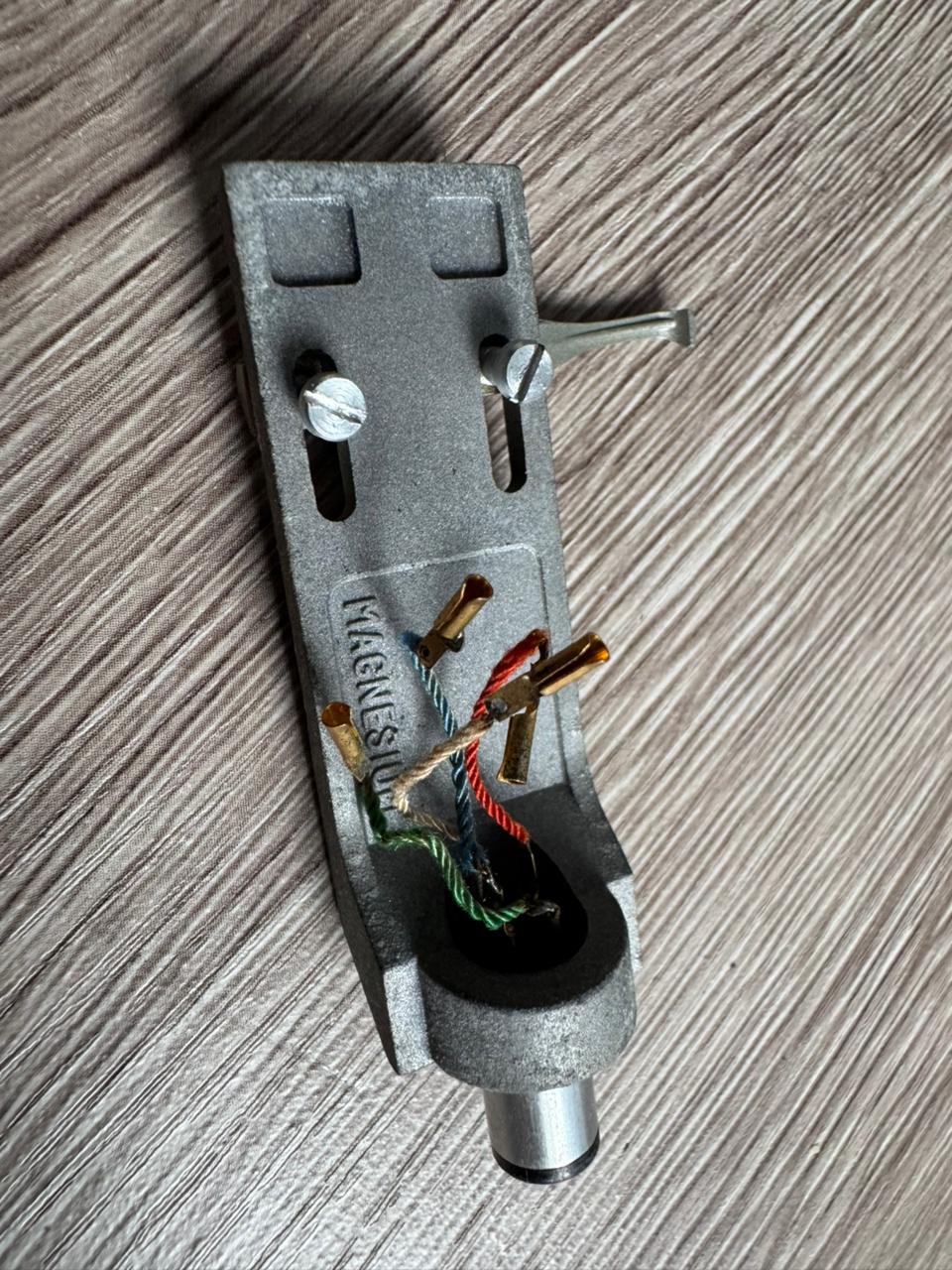 Rare Trio Magnesium Headshell Vintage Original w/ Wires