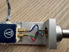 Audio-Technica T-17 Headshell w/ AT13E Cartridge Stylus Tested Excellent