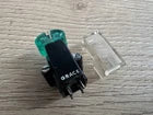 Grace F-8 MM Phono Cartridge w/ Green Stylus Cover & Screws Tested
