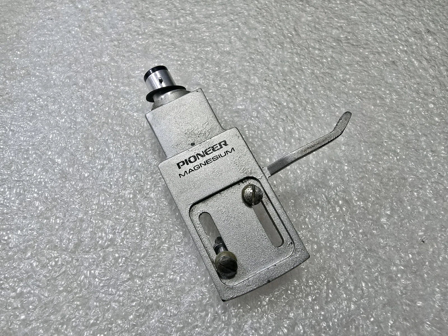 Pioneer PL-630 Magnesium Headshell – Original Japan – Silver – Lightweight...