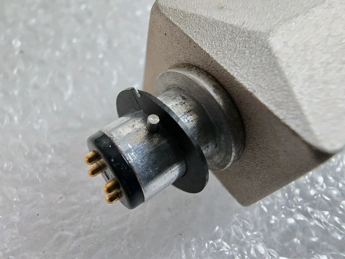 Denon PCL-4 Grey Headshell With Wires.