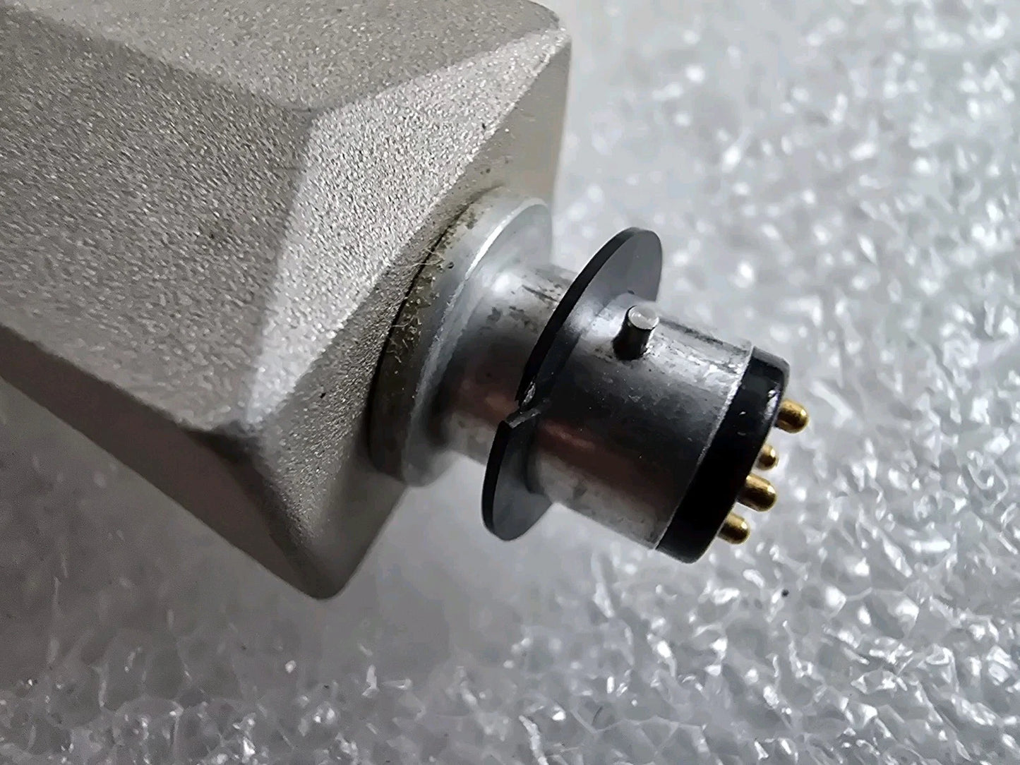 Denon PCL-4 Grey Headshell With Wires.