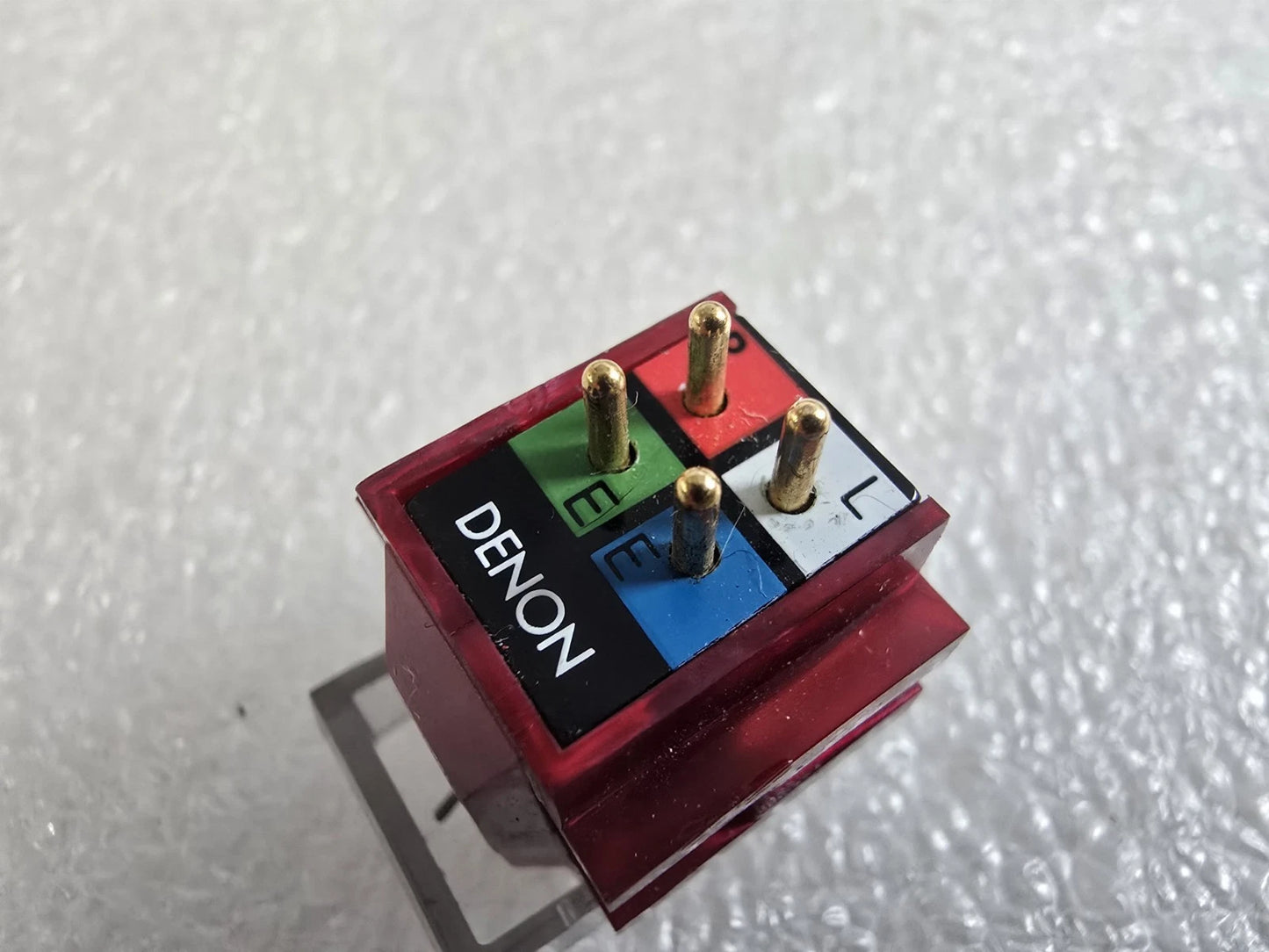 Denon DL-110 Cartridge . Needs Retip Stylus. Tested & Works