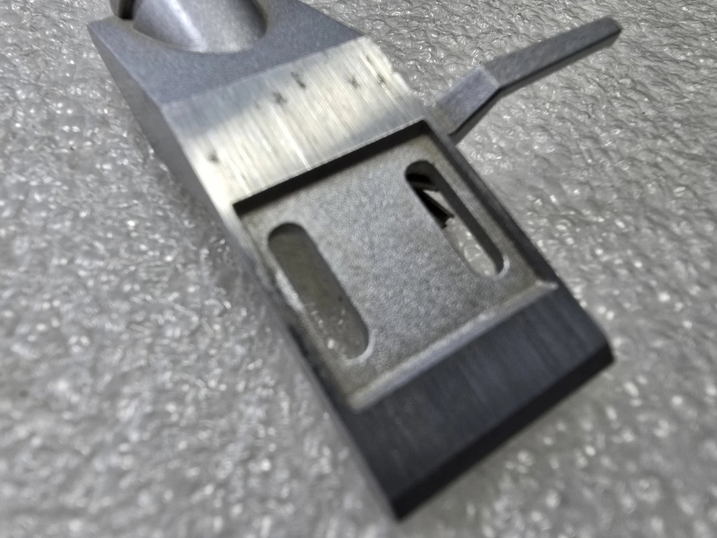 Yamaha Magnesium Silver Headshell – Original Japan – Vintage Turntable Part –...