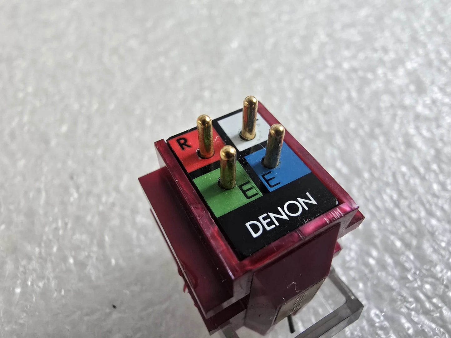 Denon DL-110 Cartridge . Needs Retip Stylus. Tested & Works