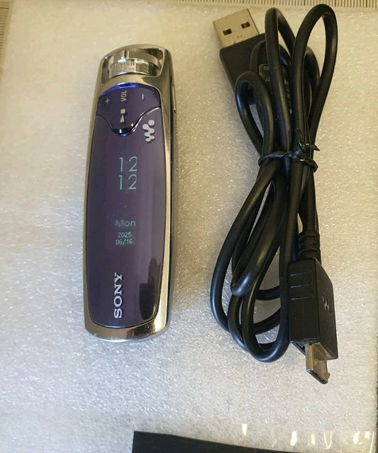 Sony NW-S703F 1GB MP3 Walkman – For Parts or Repair – Headphone Jack Issue