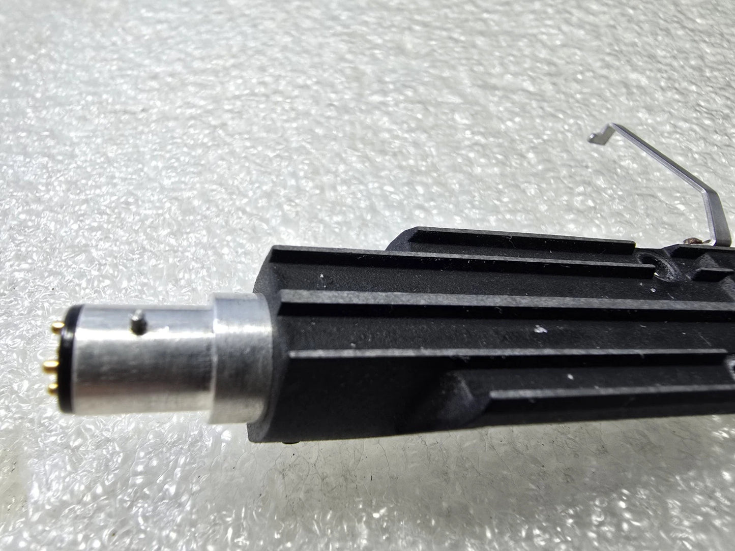 Sony SH-150 Headshell – Original Japan – Black Aluminum Body – Gold Pins –...