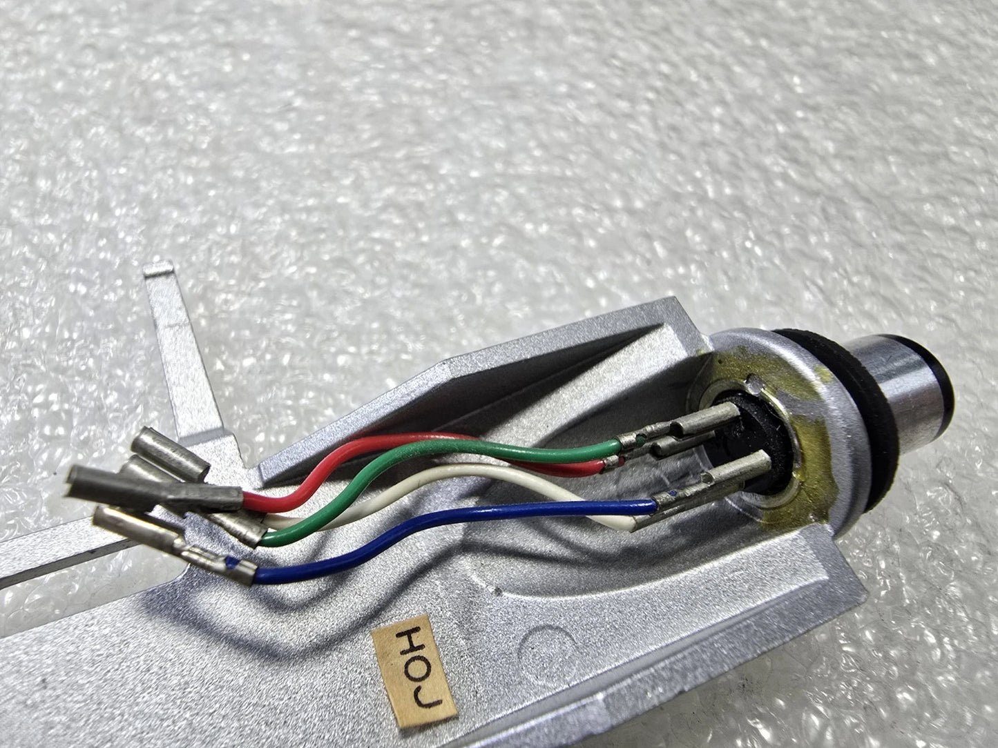 Yamaha Magnesium Silver Headshell – Original Japan – Vintage Turntable Part –...