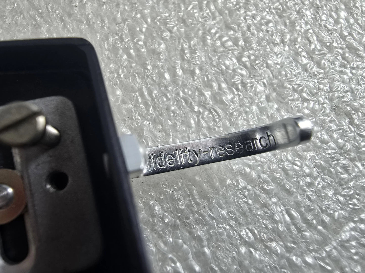 Fidelity Research Headshell Original Japan – Silver Arm Type FR-S3 FR-64 Tonearm