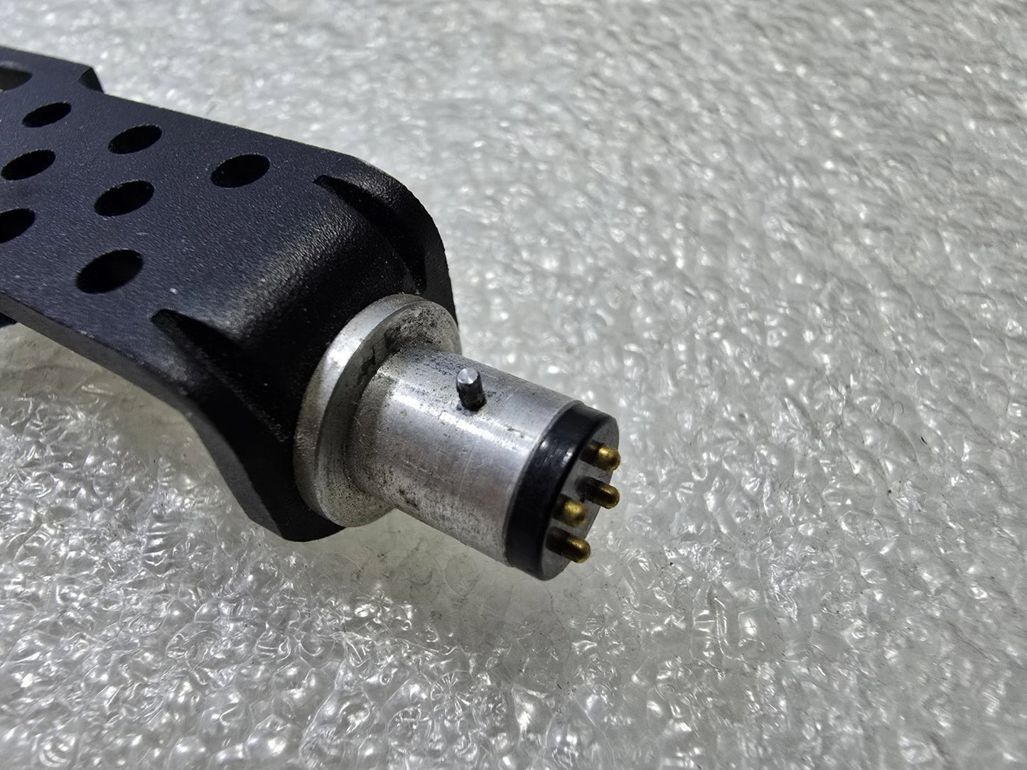 Audio-Craft AS-2P Headshell – Original Japan – Magnesium Alloy – Braided Litz...