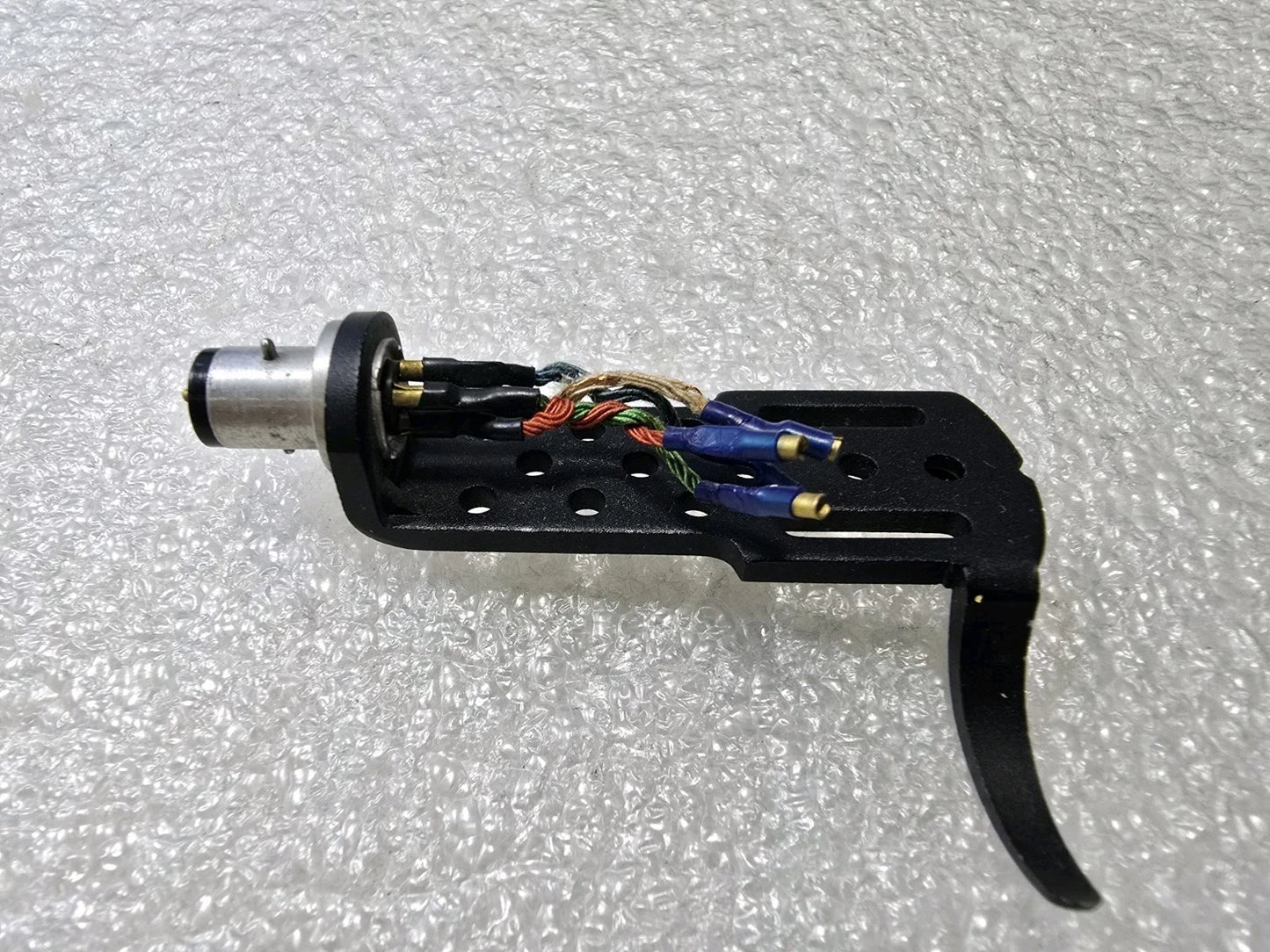 Audio-Craft AS-2P Headshell – Original Japan – Magnesium Alloy – Braided Litz...